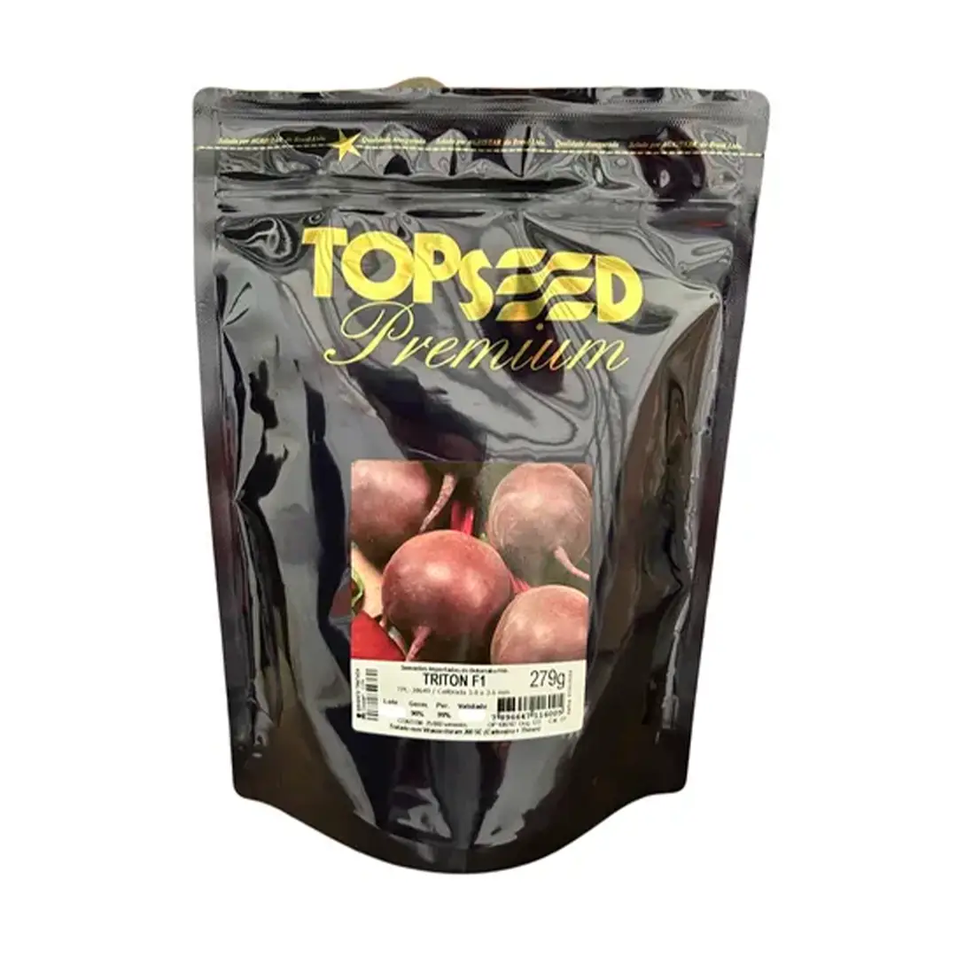 Sementes Importadas Beterraba Hibri Triton F1 Topseed